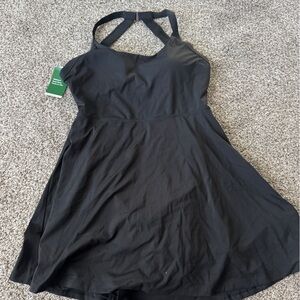 Halara Backless Twisted Easy-Peezy Active Dress (Large)